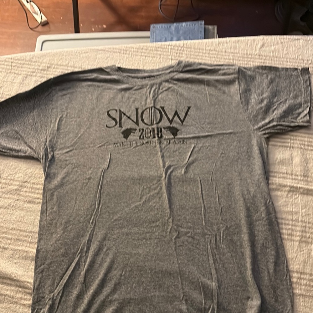 Surf Style Gray Short Sleeve Tee
